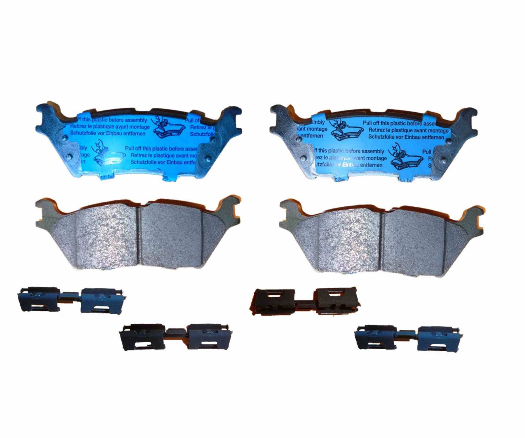 Raybestos Brakes Disc Brake Pad Set  top view frsport SP1790APPH