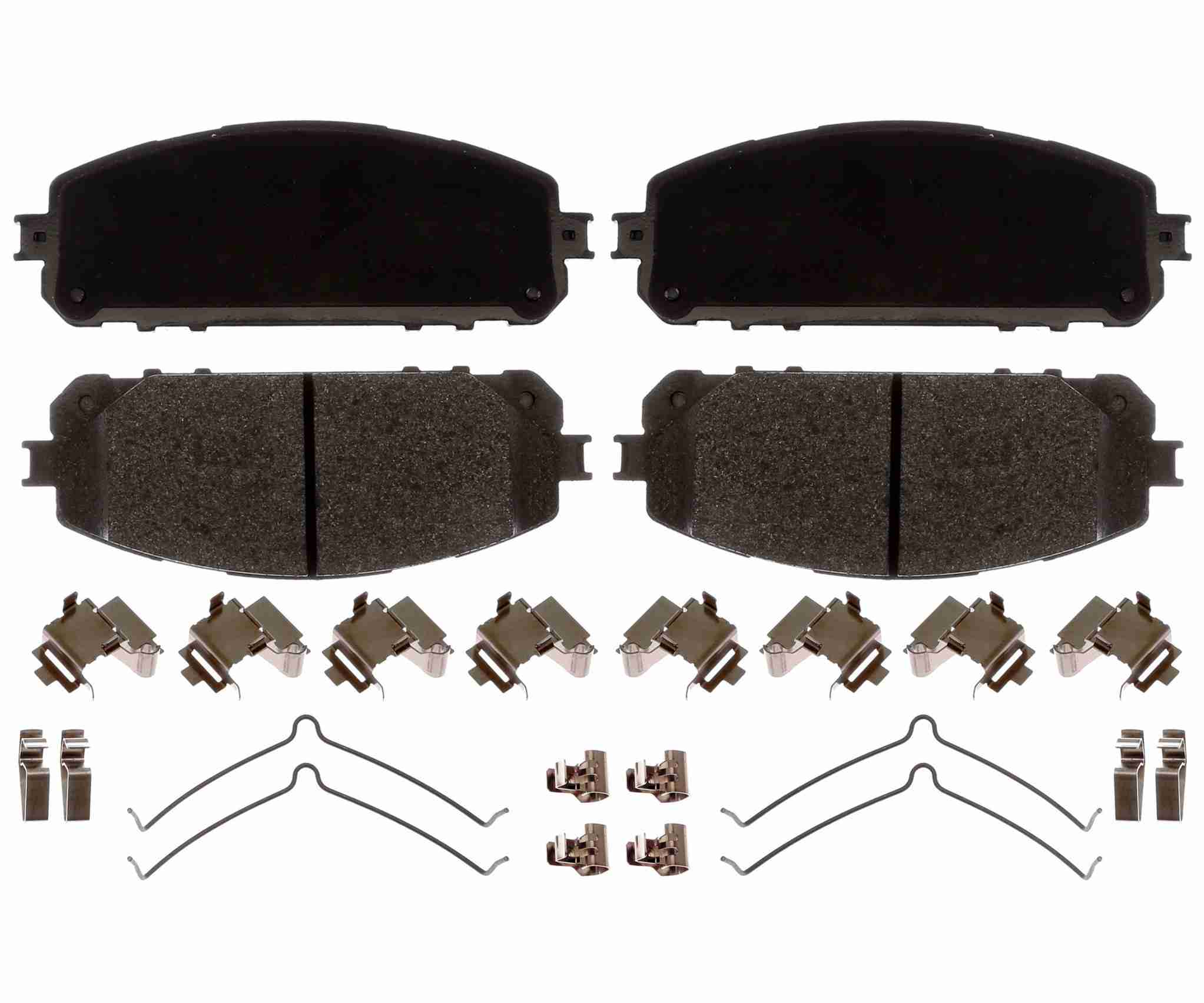 Raybestos Brakes Disc Brake Pad Set  top view frsport SP1843TRH