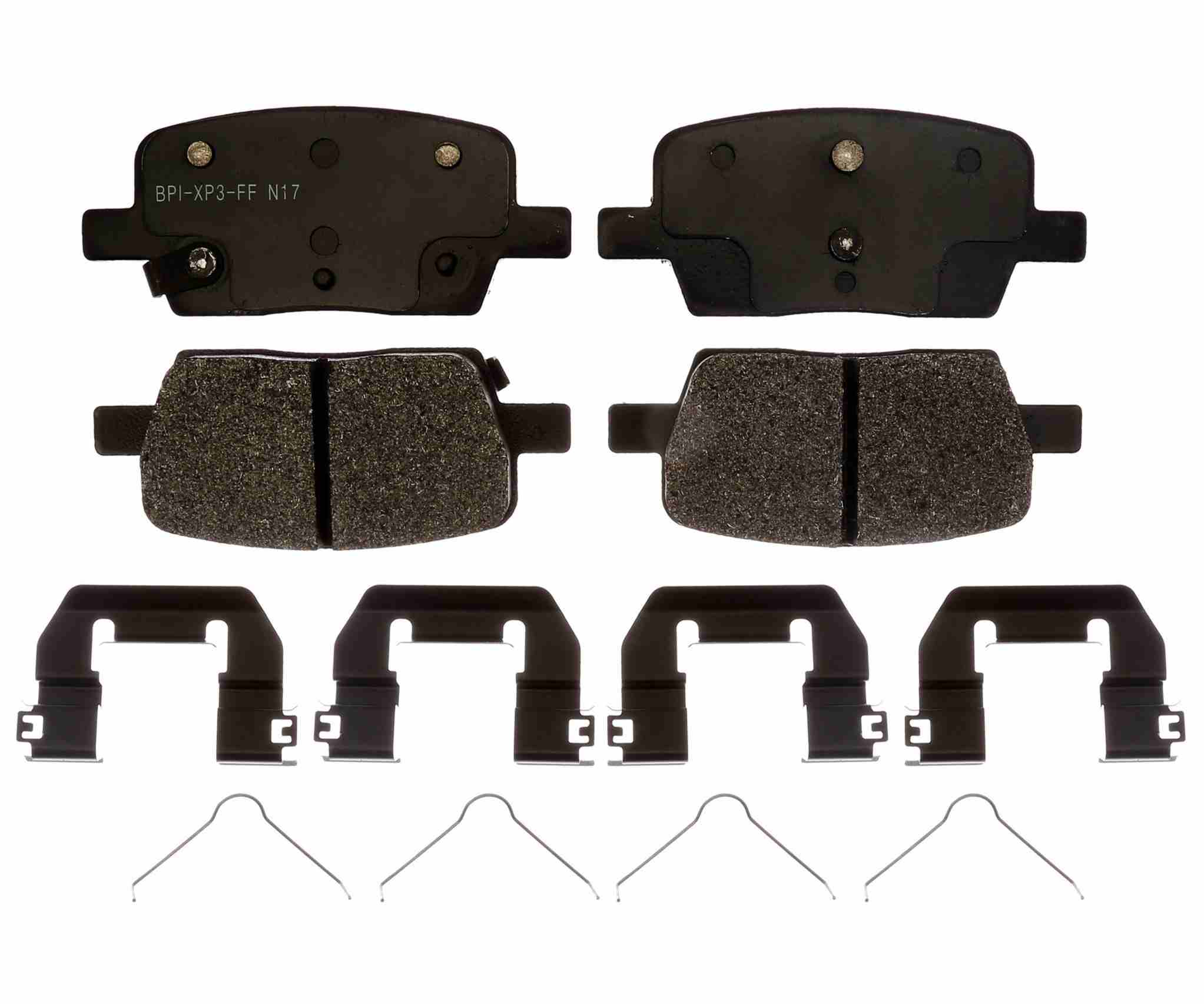 Raybestos Brakes Disc Brake Pad Set  top view frsport SP1914XPH