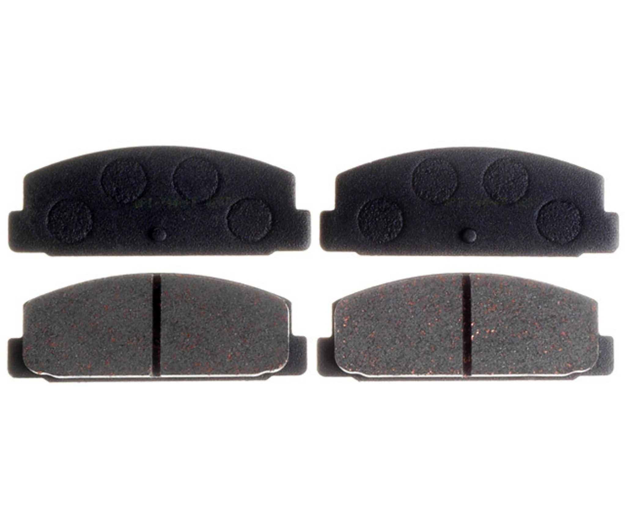 Raybestos Brakes Disc Brake Pad Set  top view frsport SP332XPH