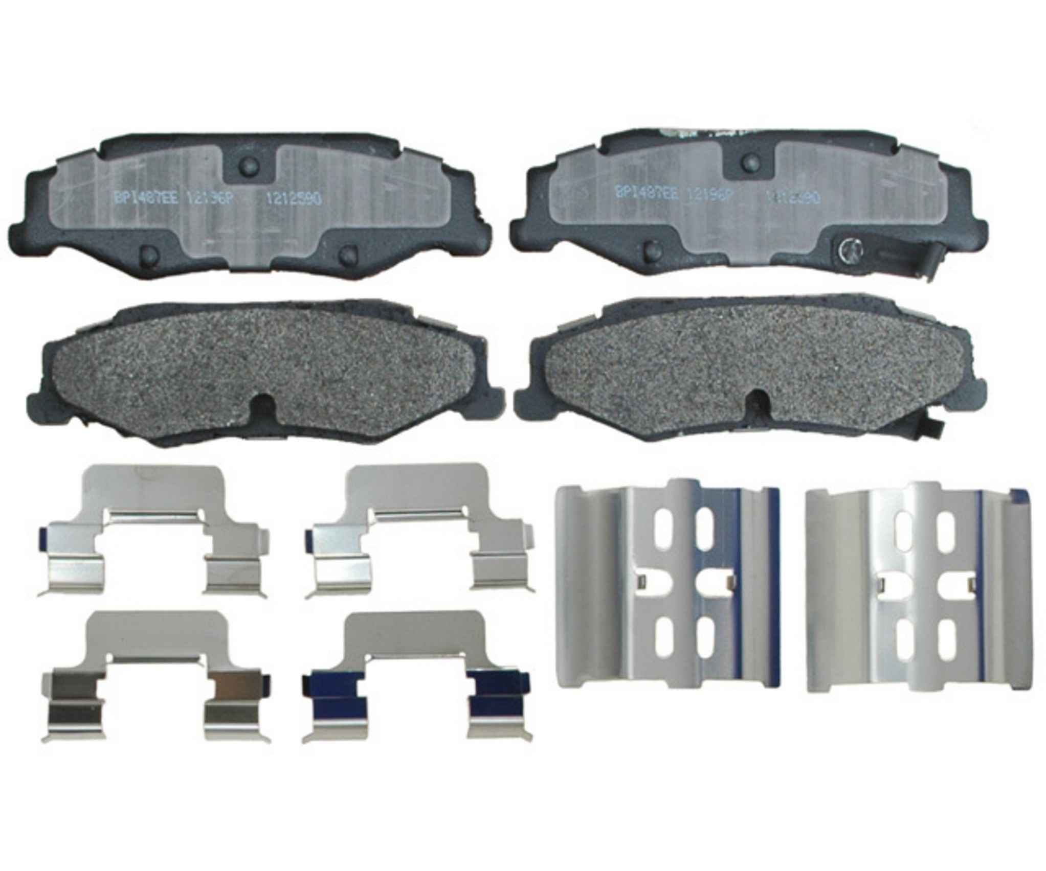 Raybestos Brakes Disc Brake Pad Set  top view frsport SP732XPH