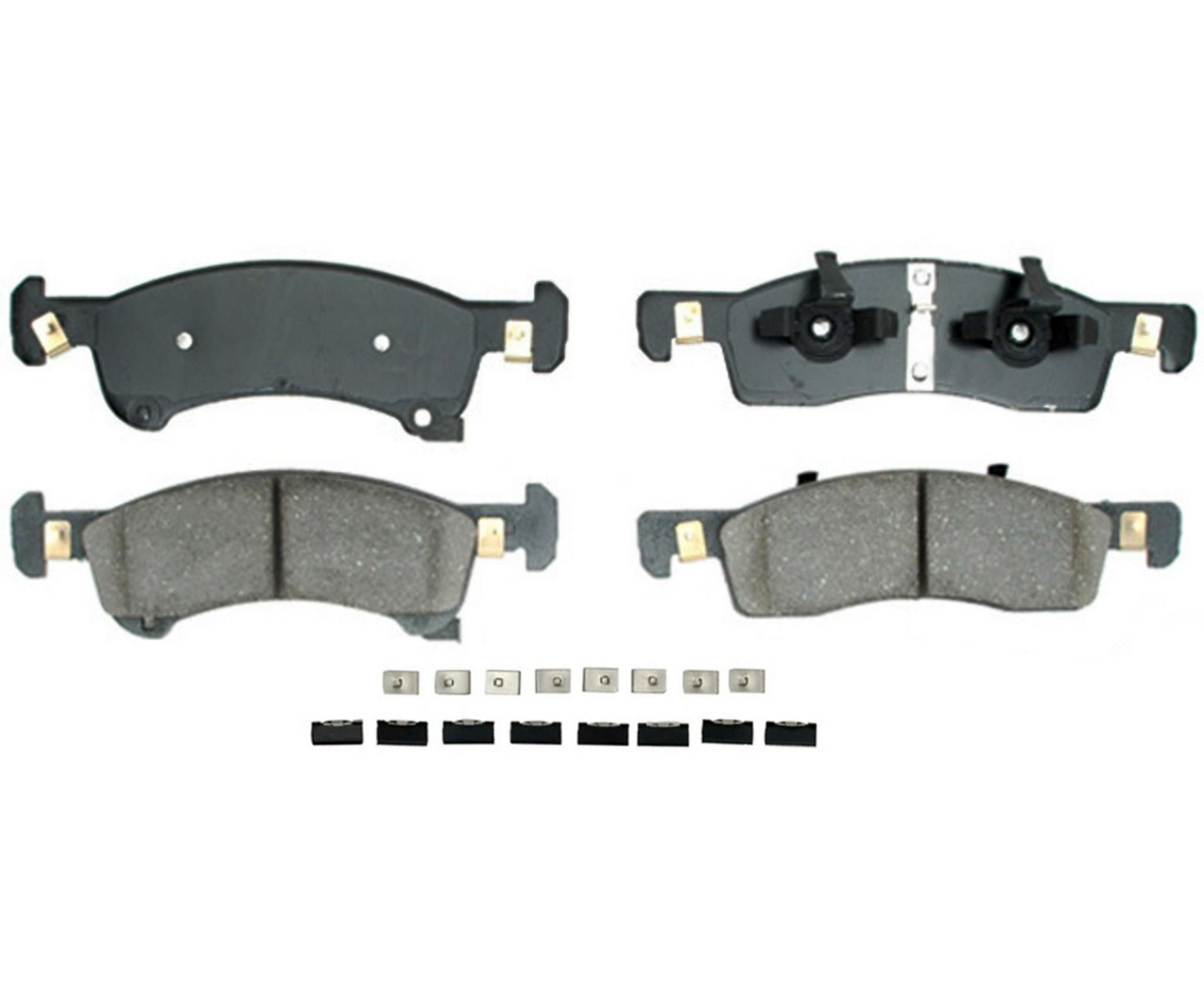 Raybestos Brakes Disc Brake Pad Set  top view frsport SP934TRH