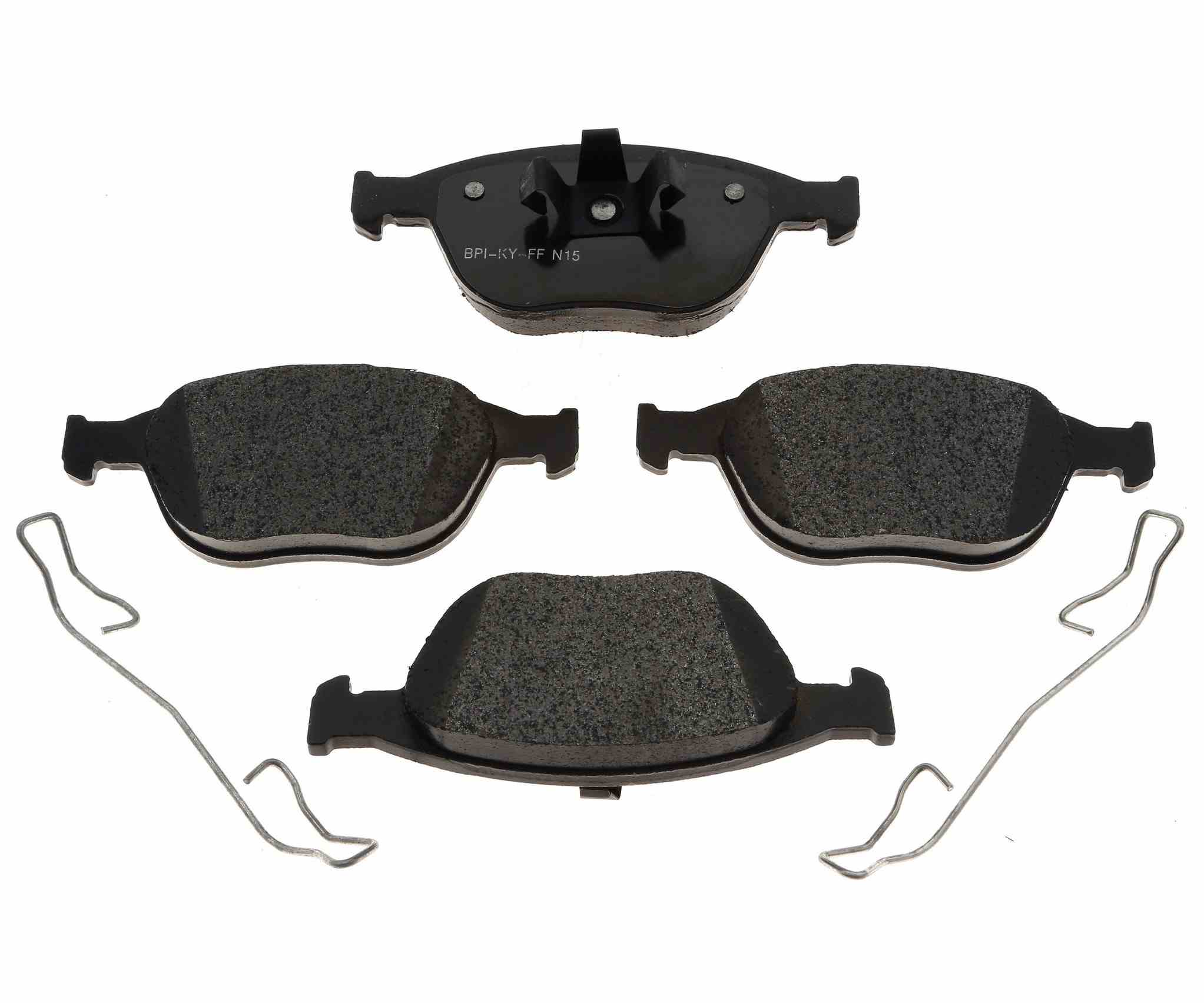 Raybestos Brakes Disc Brake Pad Set  top view frsport SP970TRH