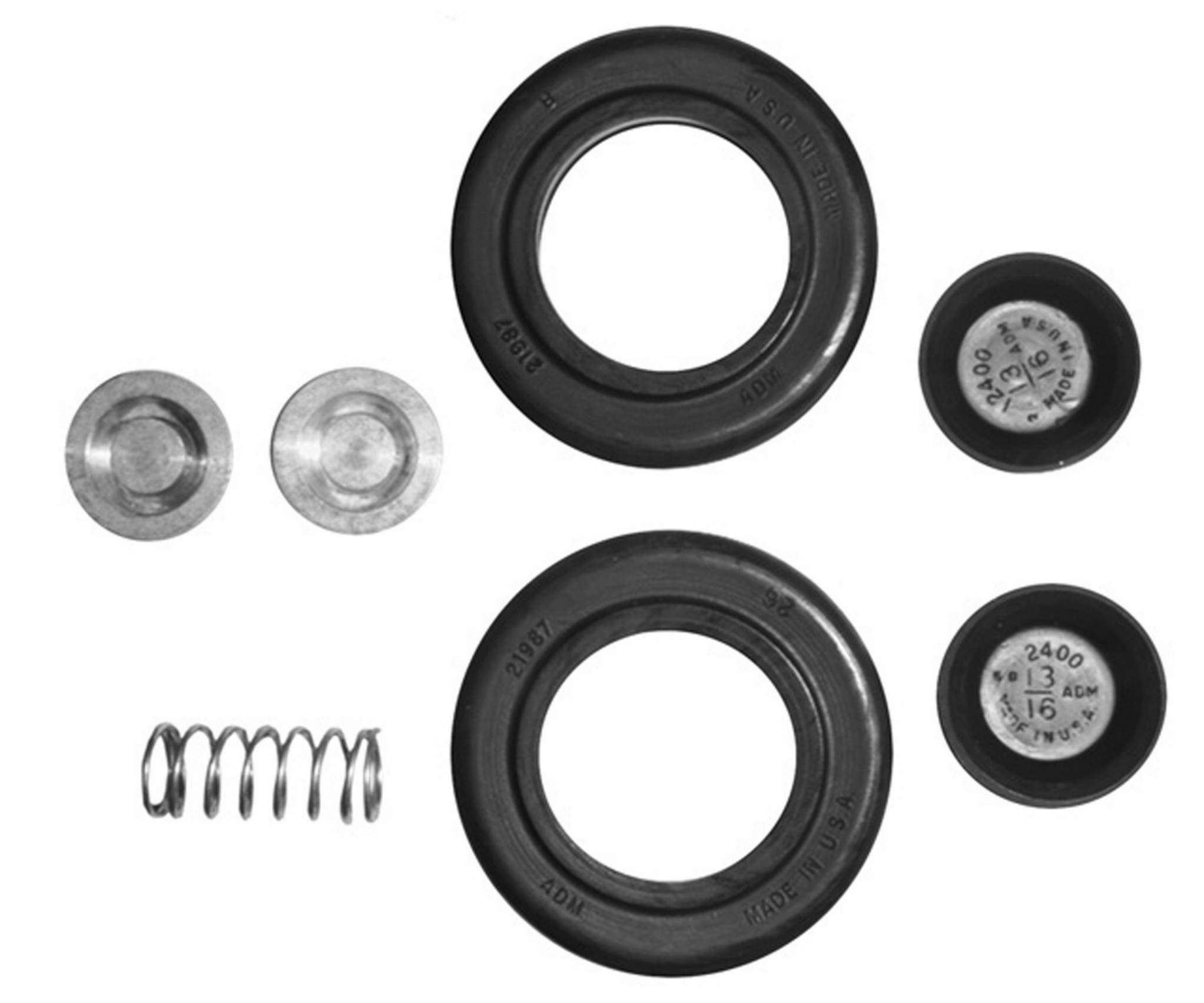 Raybestos Brakes Drum Brake Wheel Cylinder Kit  top view frsport WK854