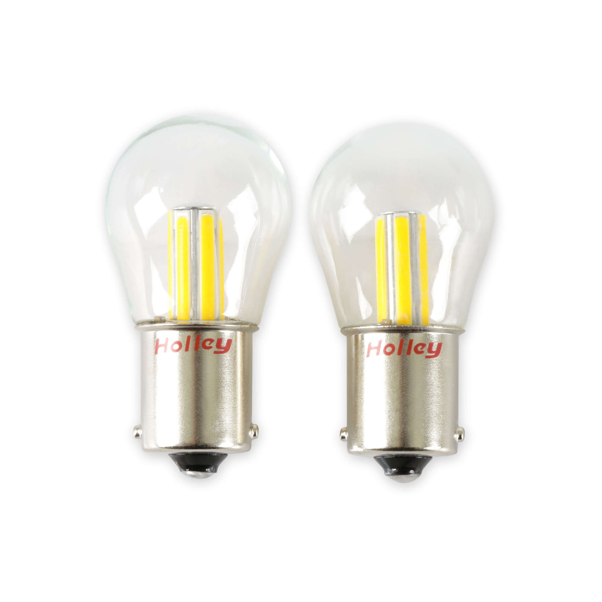 Retrobright 1156 LED Bulbs Red Pair RTBHLED25