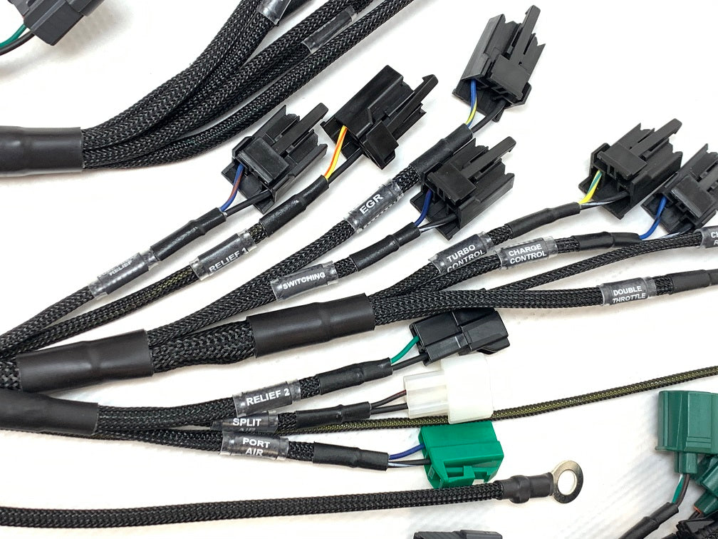 Wiring Specialties 13B-REW Wiring Harness for USDM LHD Mazda RX7 FD - PRO SERIES