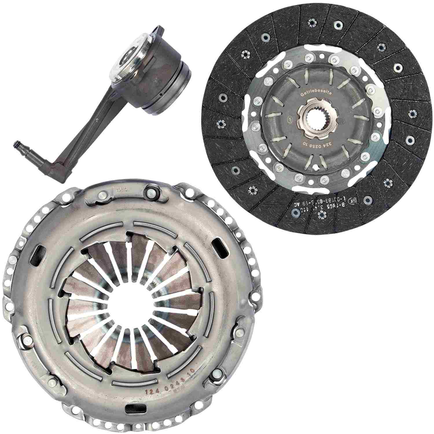 RhinoPac Transmission Clutch Kit  top view frsport 02-017