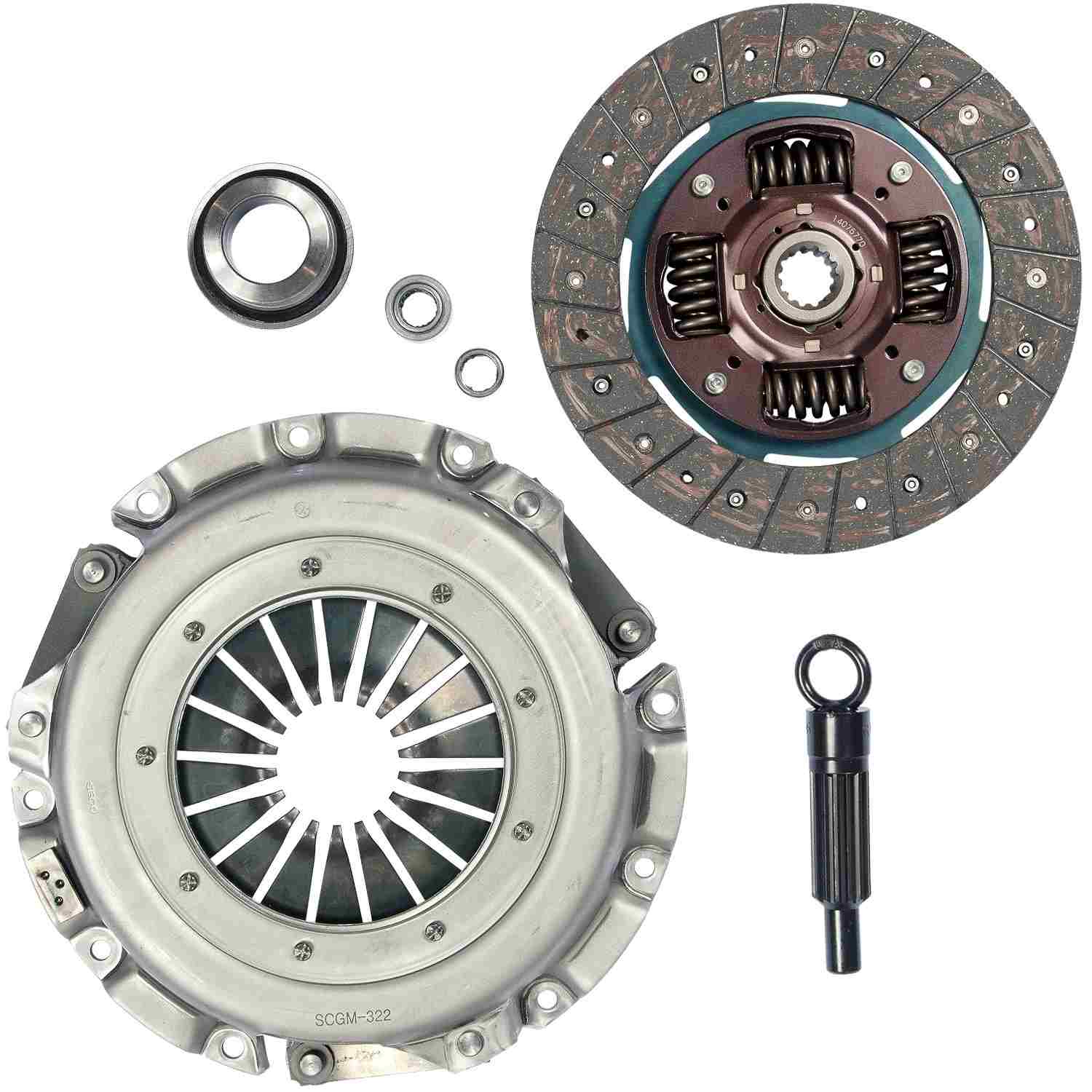 RhinoPac Transmission Clutch Kit  top view frsport 04-130