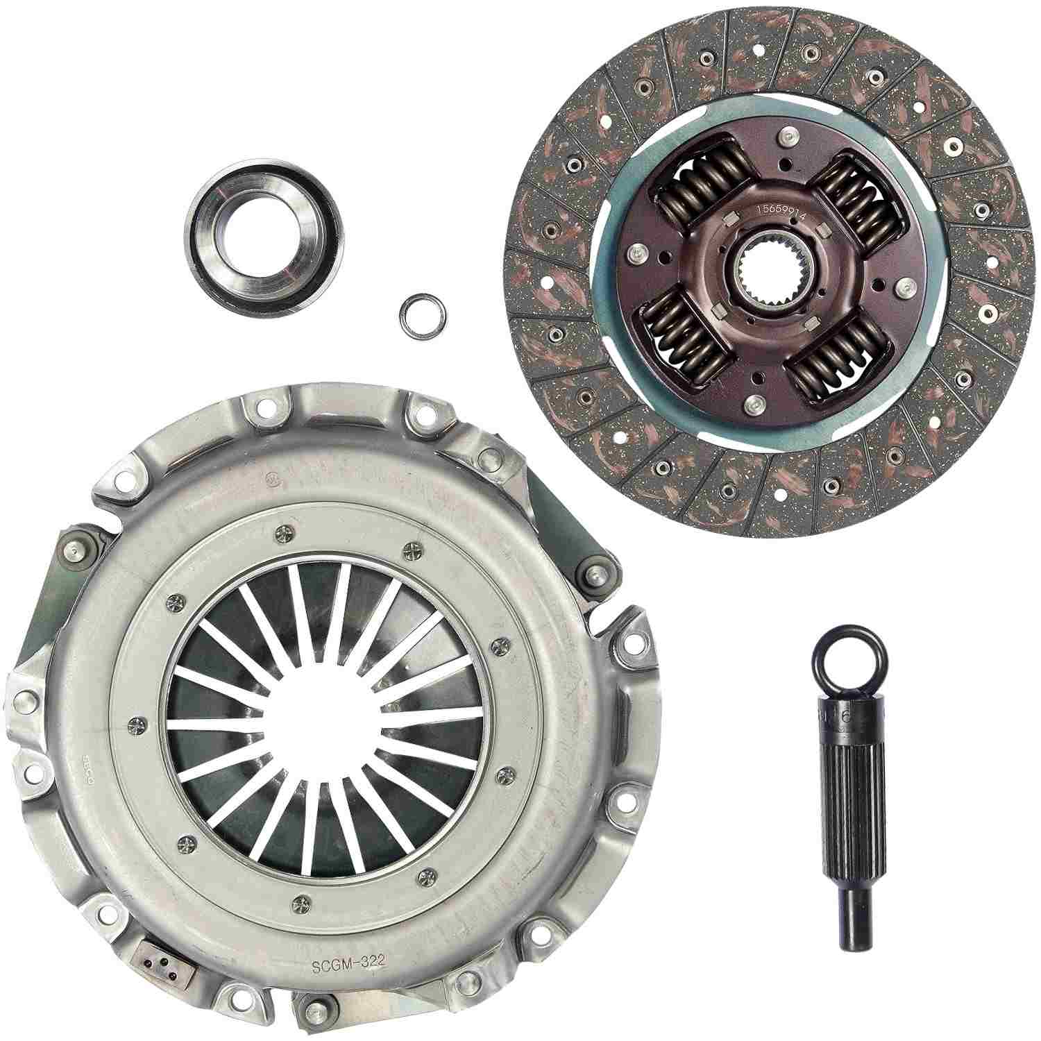 RhinoPac Transmission Clutch Kit  top view frsport 04-138