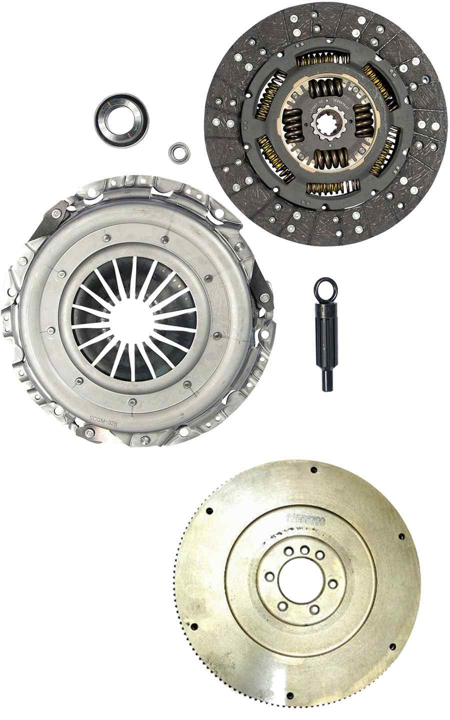 RhinoPac Transmission Clutch Kit  top view frsport 04-163FW