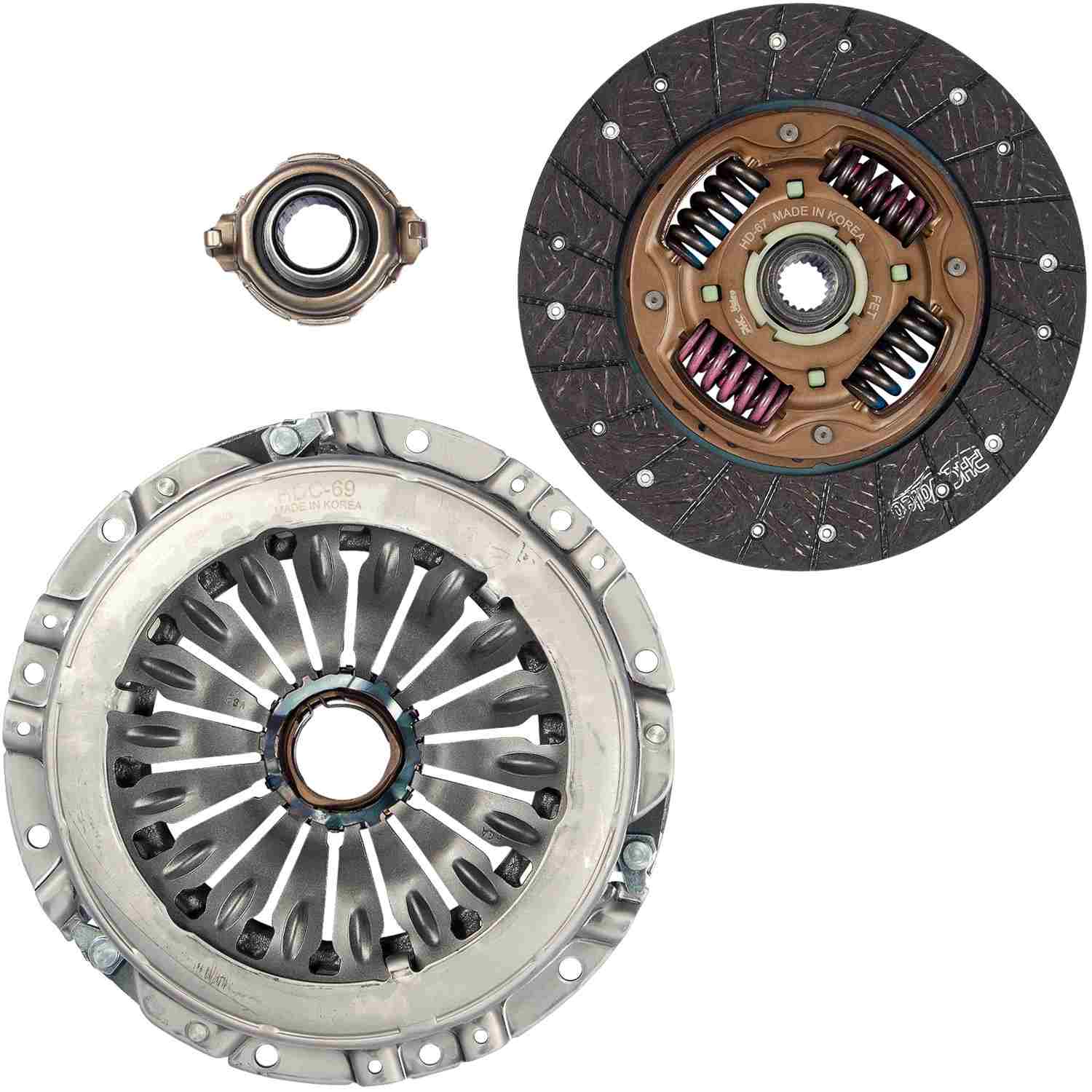 RhinoPac Transmission Clutch Kit  top view frsport 05-125