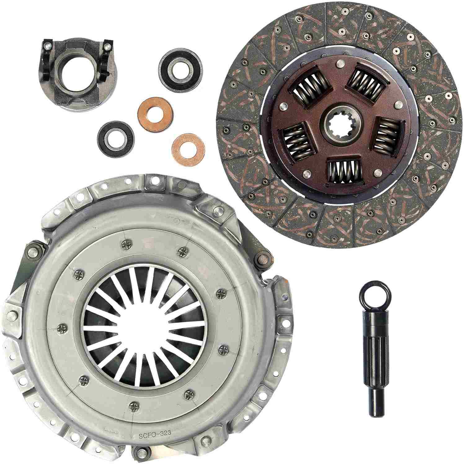 RhinoPac Transmission Clutch Kit  top view frsport 07-014