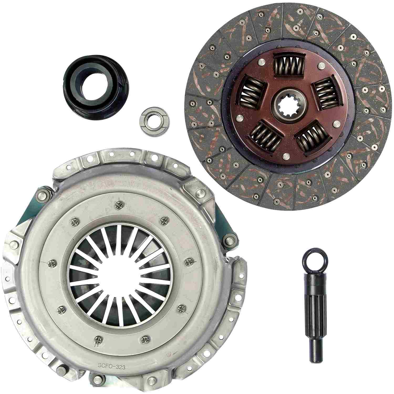 RhinoPac Transmission Clutch Kit  top view frsport 07-056