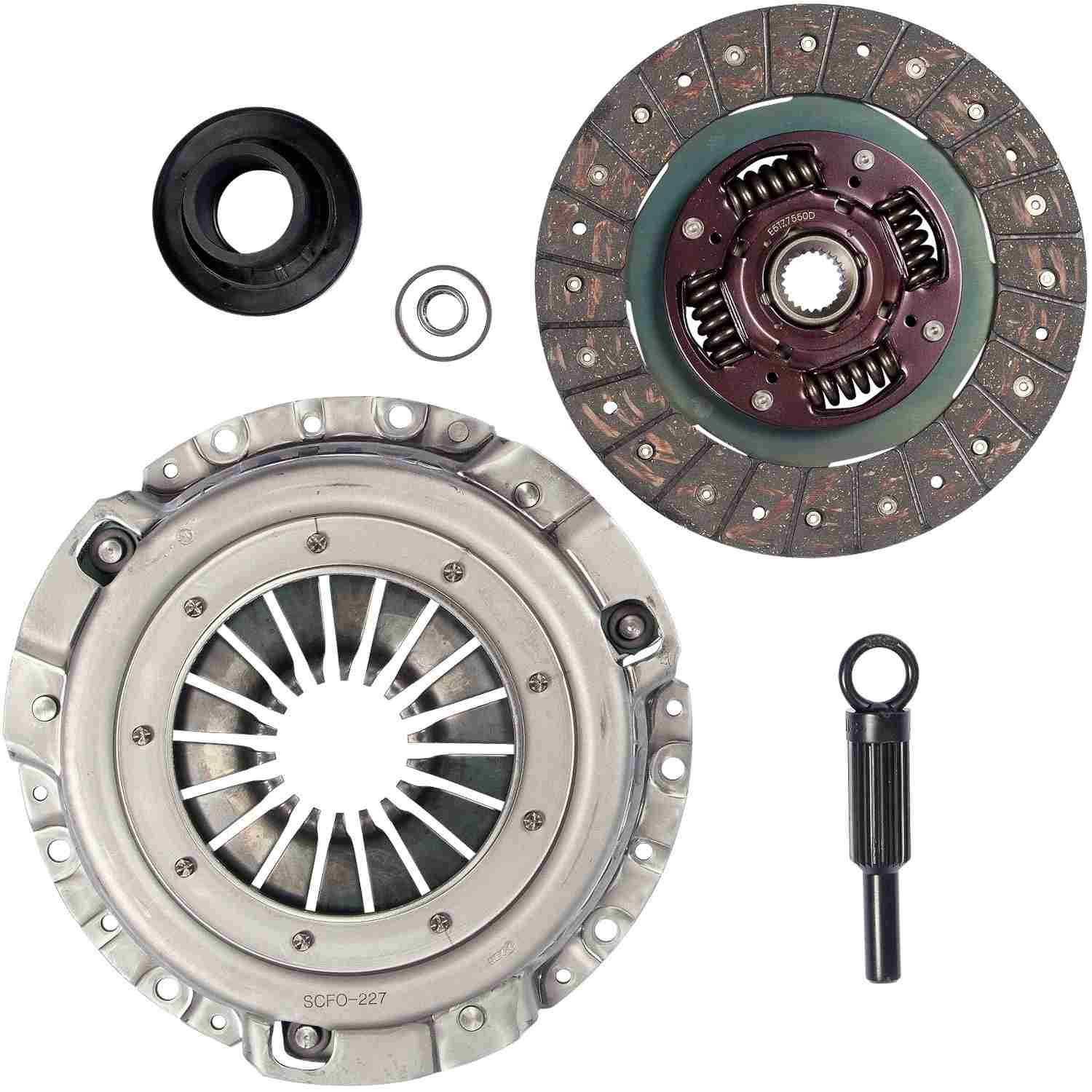 RhinoPac Transmission Clutch Kit  top view frsport 07-093