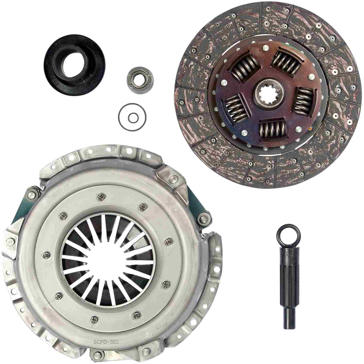 RhinoPac Transmission Clutch Kit  top view frsport 07-098