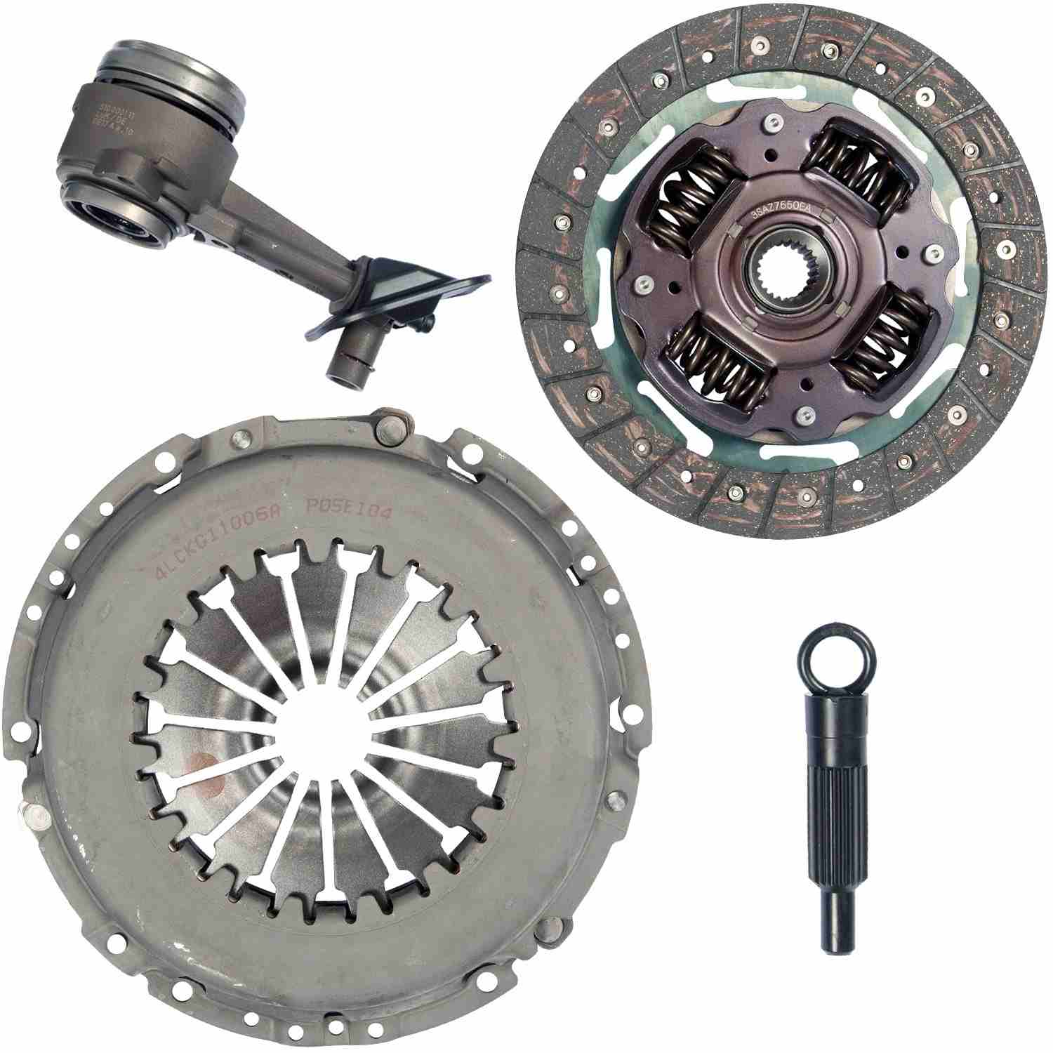 RhinoPac Transmission Clutch Kit  top view frsport 07-164