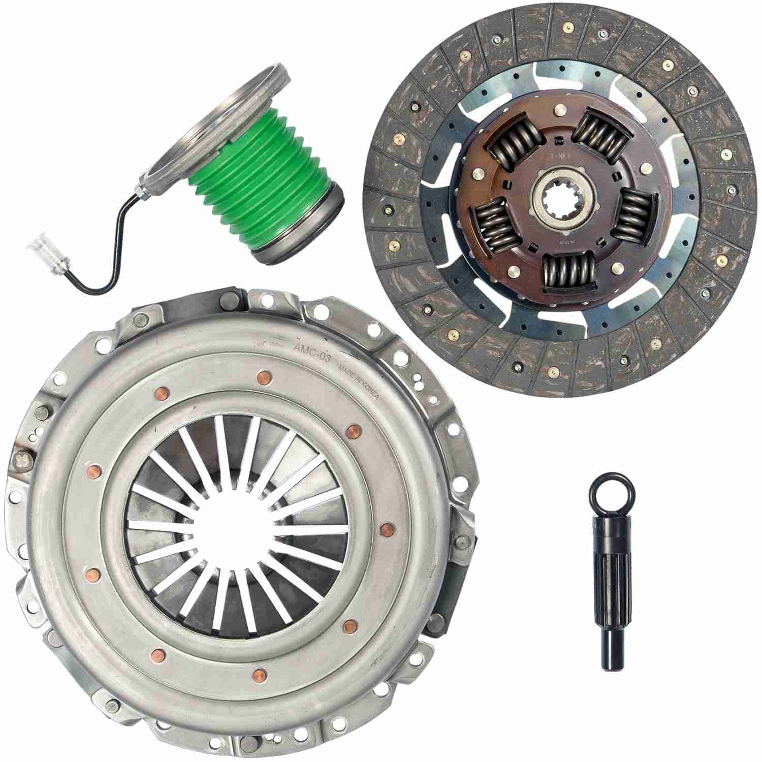 RhinoPac Transmission Clutch Kit  top view frsport 07-187