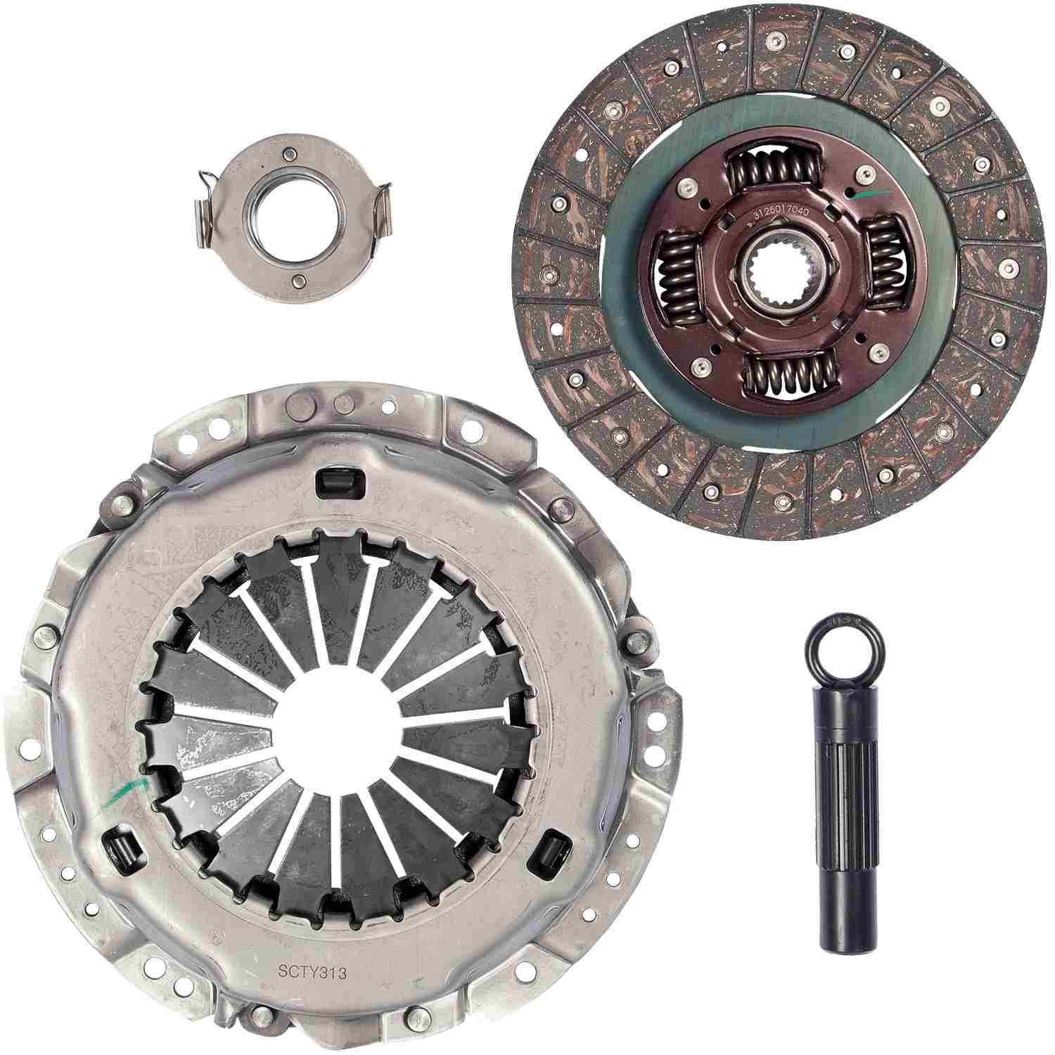 RhinoPac Transmission Clutch Kit  top view frsport 16-047