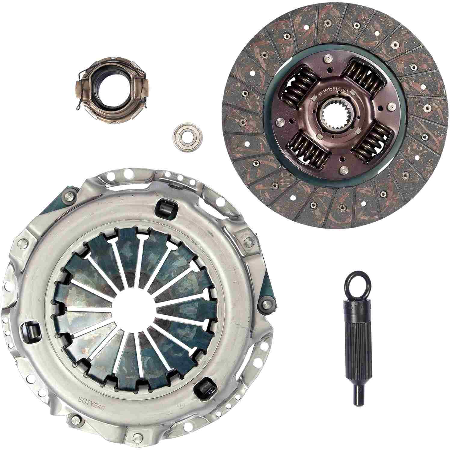 RhinoPac Transmission Clutch Kit  top view frsport 16-076