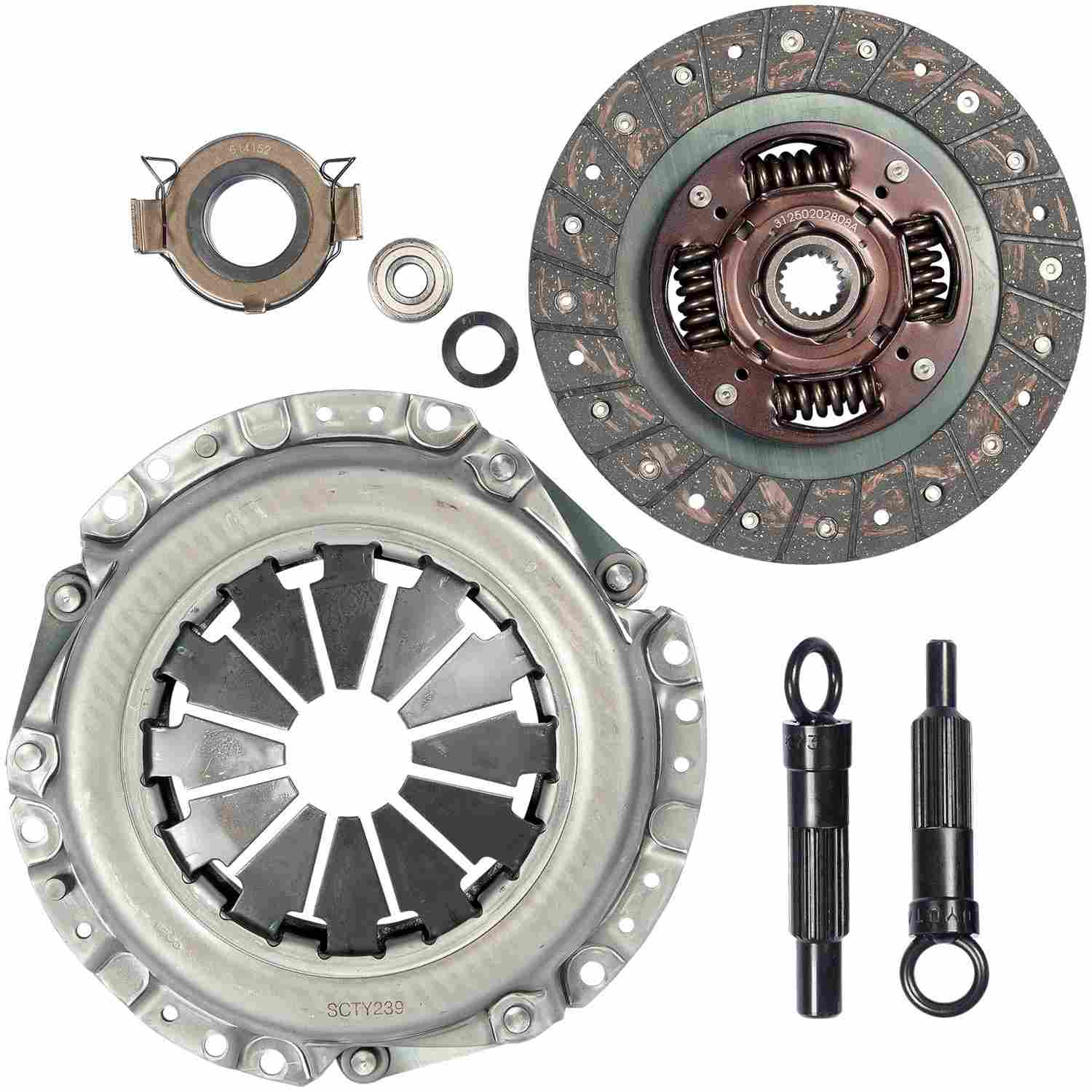 RhinoPac Transmission Clutch Kit  top view frsport 16-080