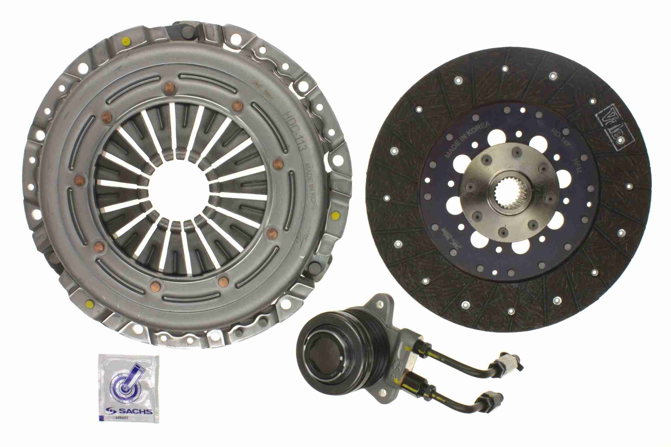 Sachs Transmission Clutch Kit  top view frsport K70557-01