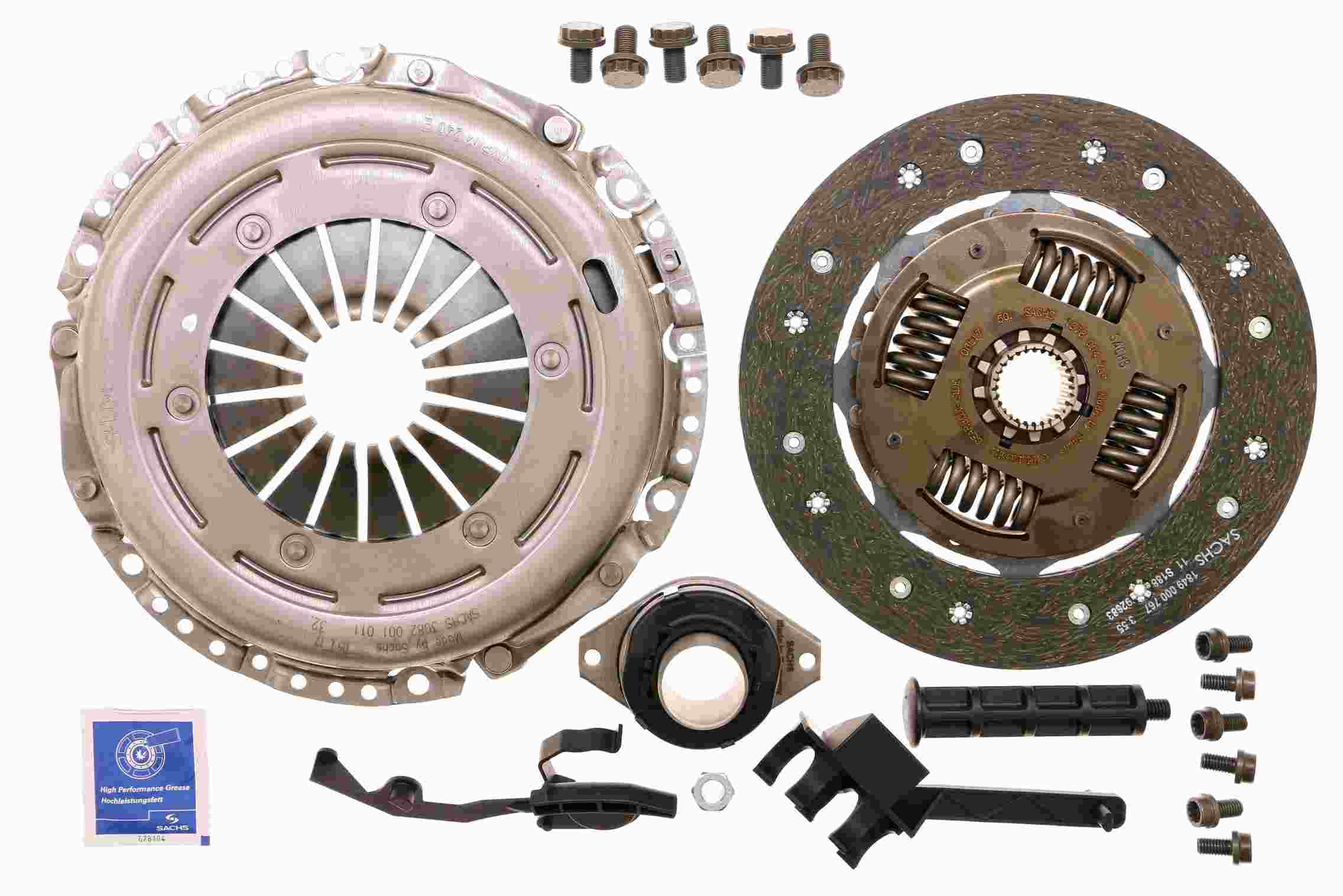 Sachs Transmission Clutch Kit  top view frsport K70752-01