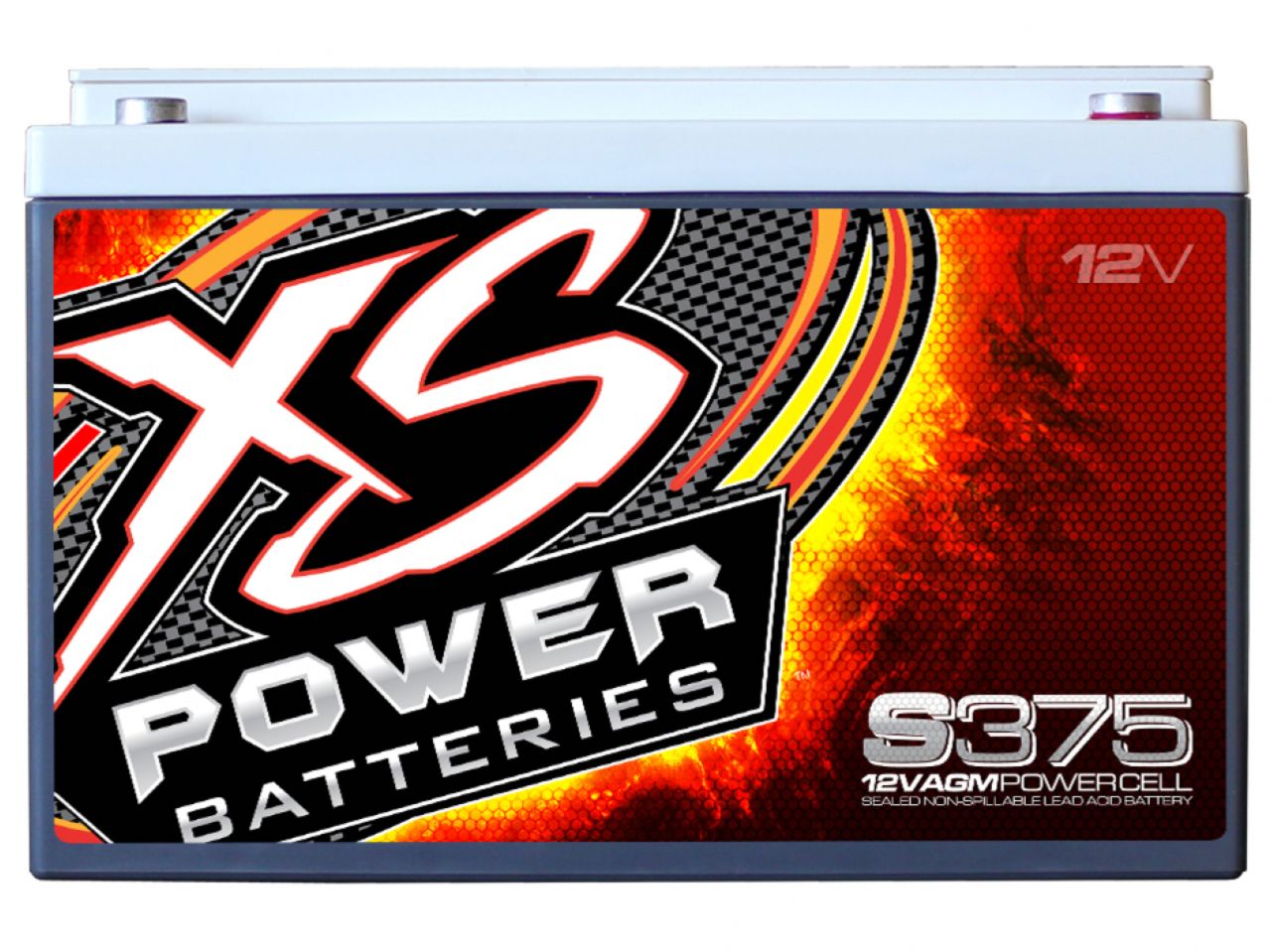 XS Power 12V AGM Starting Battery, Max Amps 800A, CA: 190A