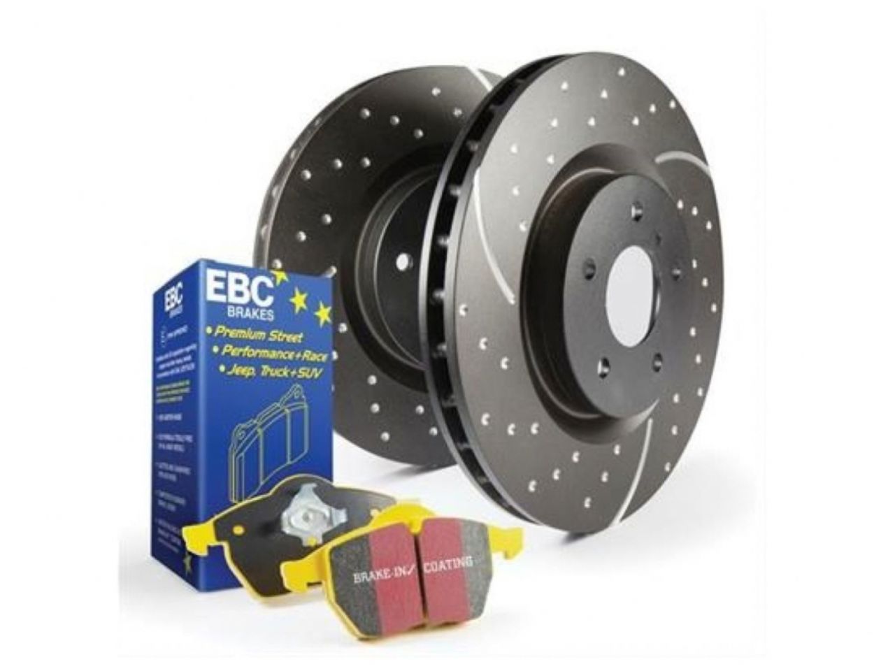 EBC Disc Brake Pad And Rotor Kit