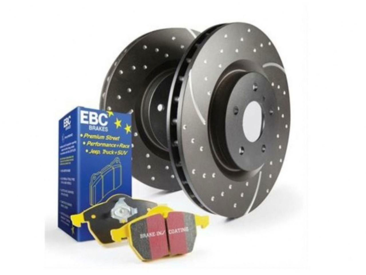 EBC Disc Brake Pad And Rotor Kit