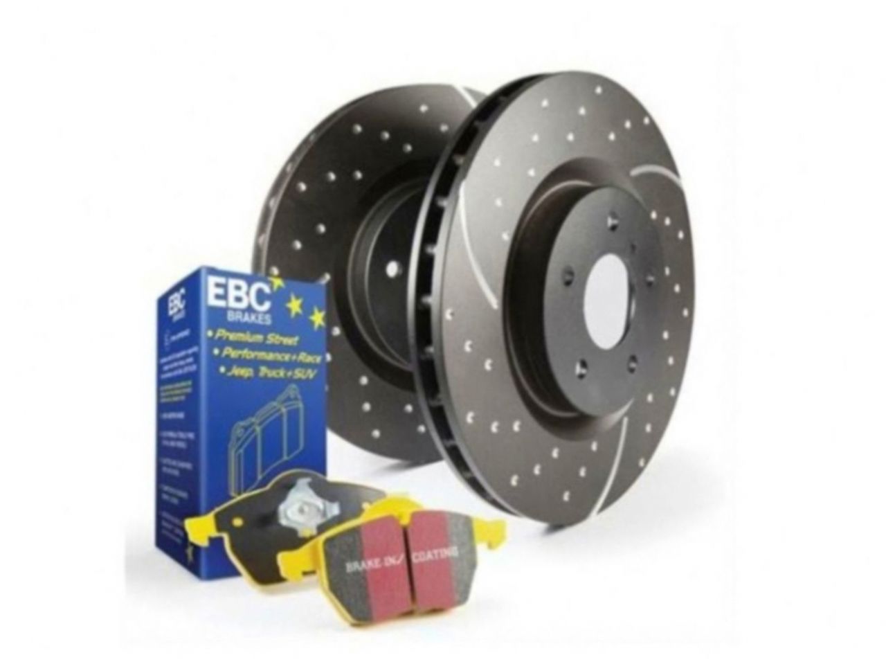 EBC Disc Brake Pad And Rotor Kit