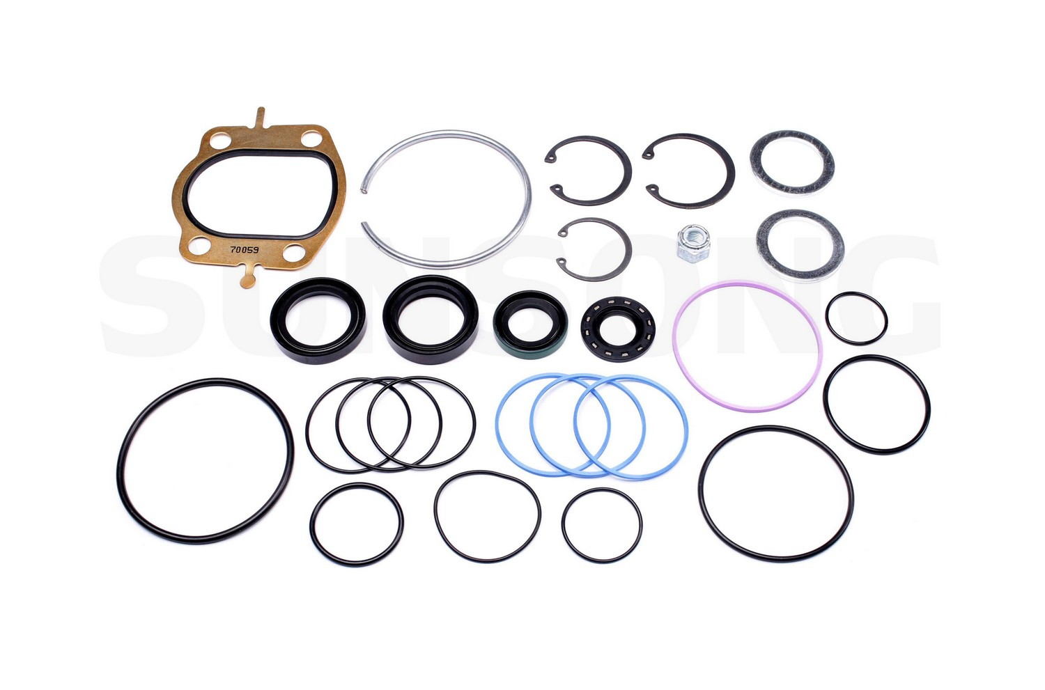 Sunsong Steering Gear Seal Kit  top view frsport 8401078