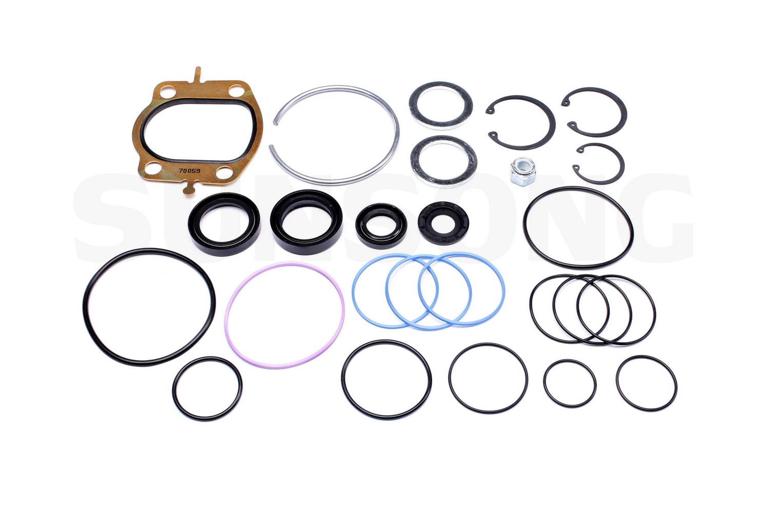 Sunsong Steering Gear Seal Kit  top view frsport 8401226