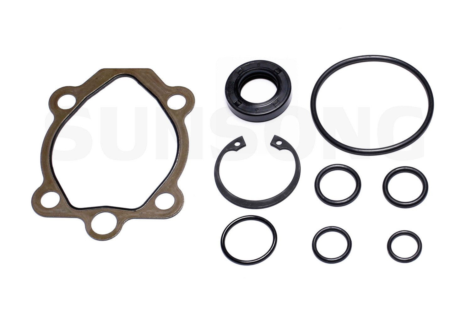 Sunsong Power Steering Pump Seal Kit  top view frsport 8401373