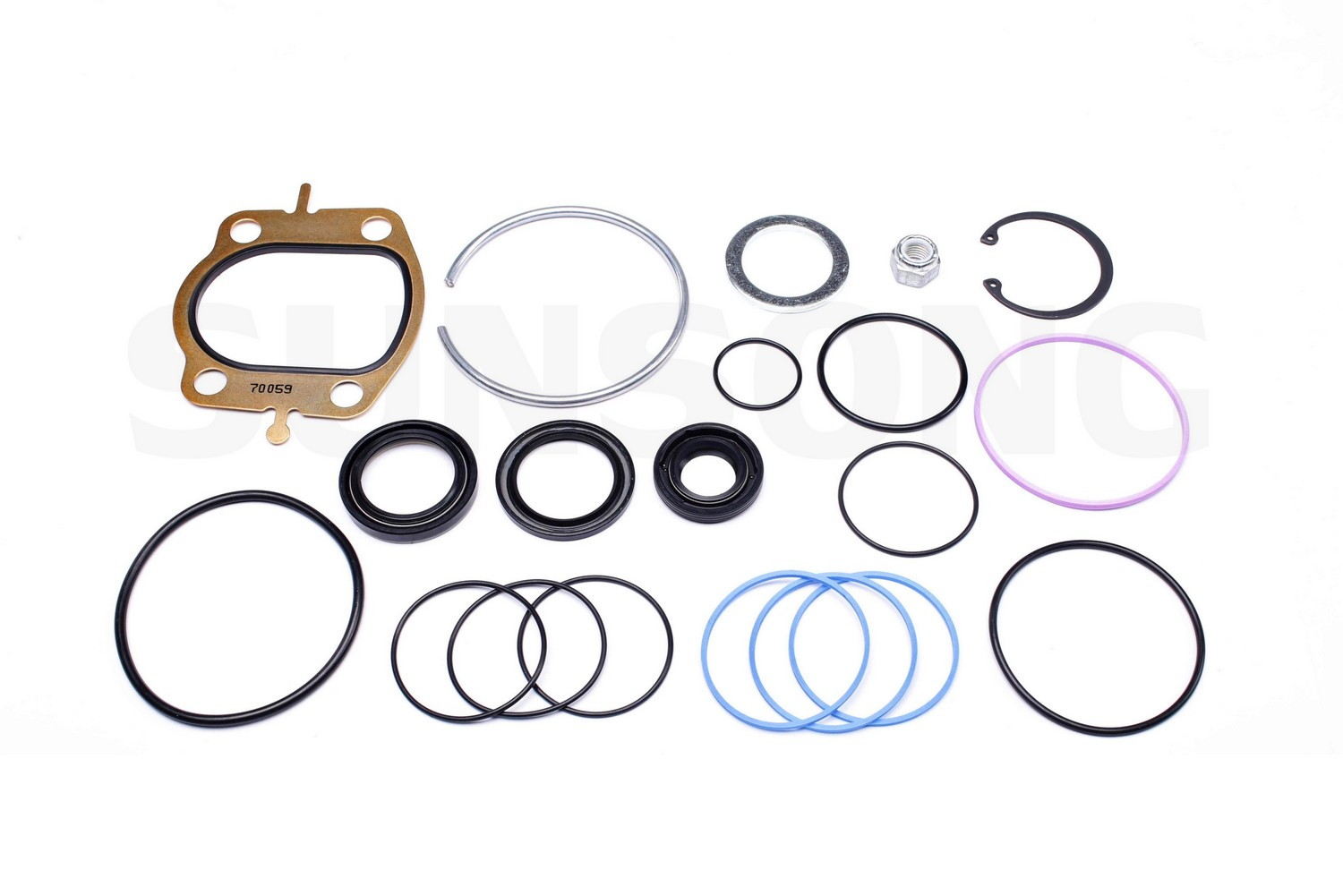 Sunsong Steering Gear Seal Kit  top view frsport 8401397