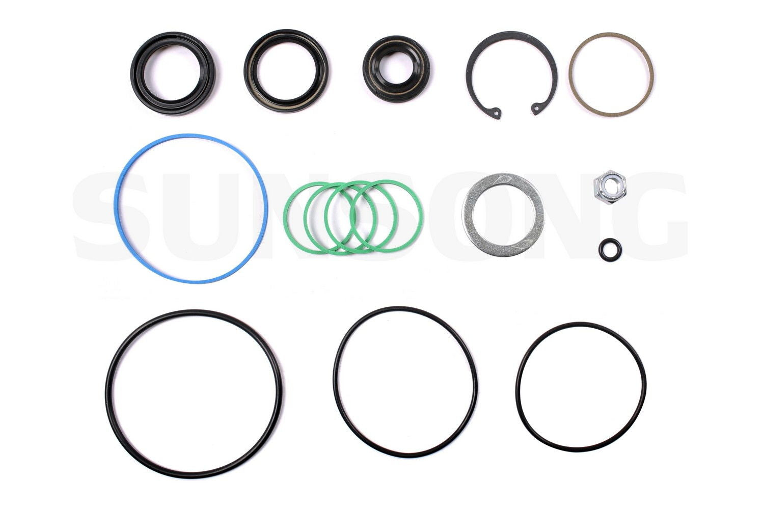 Sunsong Steering Gear Seal Kit  top view frsport 8401436