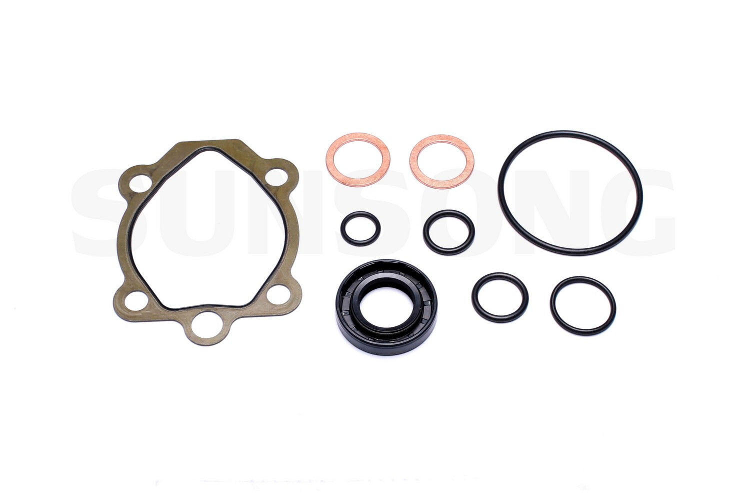 Sunsong Power Steering Pump Seal Kit  top view frsport 8401496