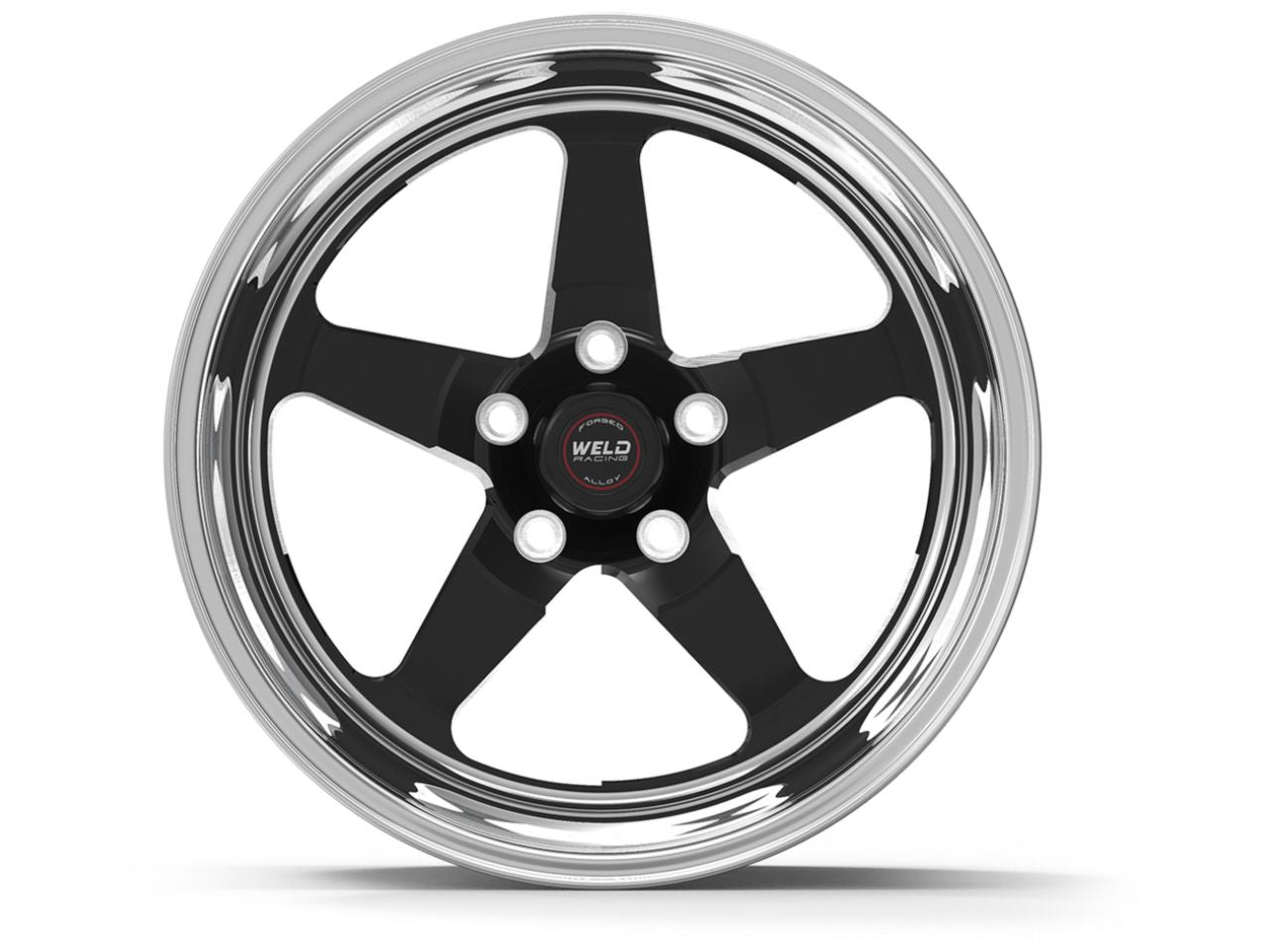 Weld Racing 17X10.0 S71 Blk Ctr 5X120 7.2BS (43mm O/S) High