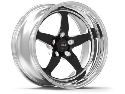 Weld Racing 15x15.33" BLK S71 Low Pad BP 5x5" BS 4.5"