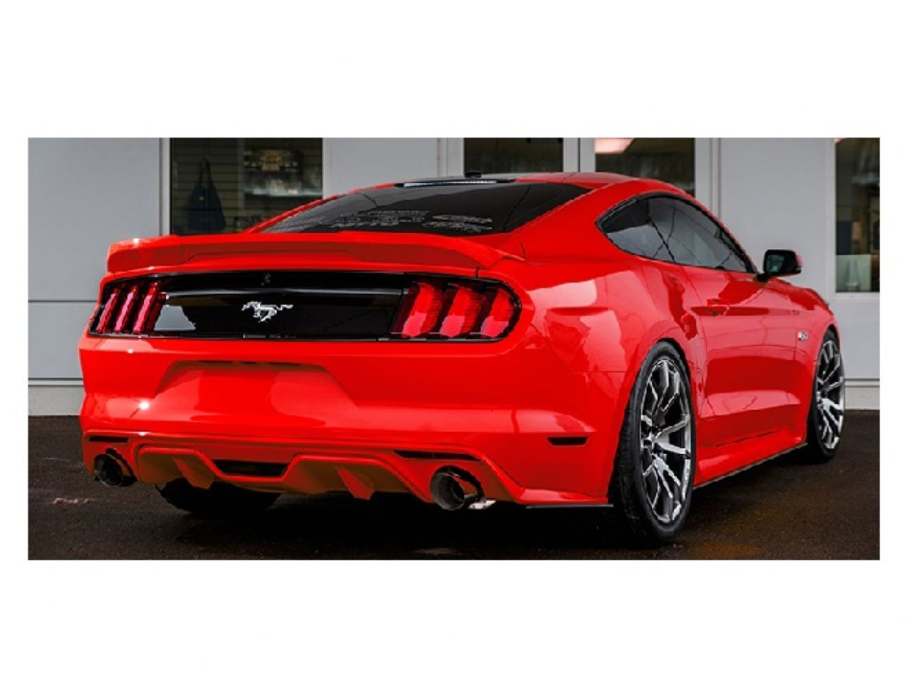 MBRP 15 Ford Mustang EcoBoost 2.3L T409 3in Cat Back Dual Split Rear Exit