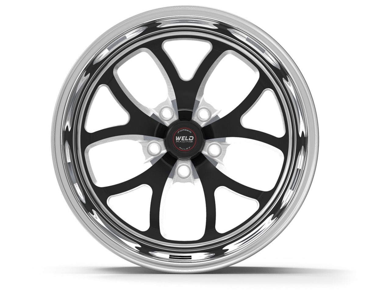 Weld Racing 17X11.0 S76 Blk Ctr 5X4.75 3.7BS(-58mm O/S) High