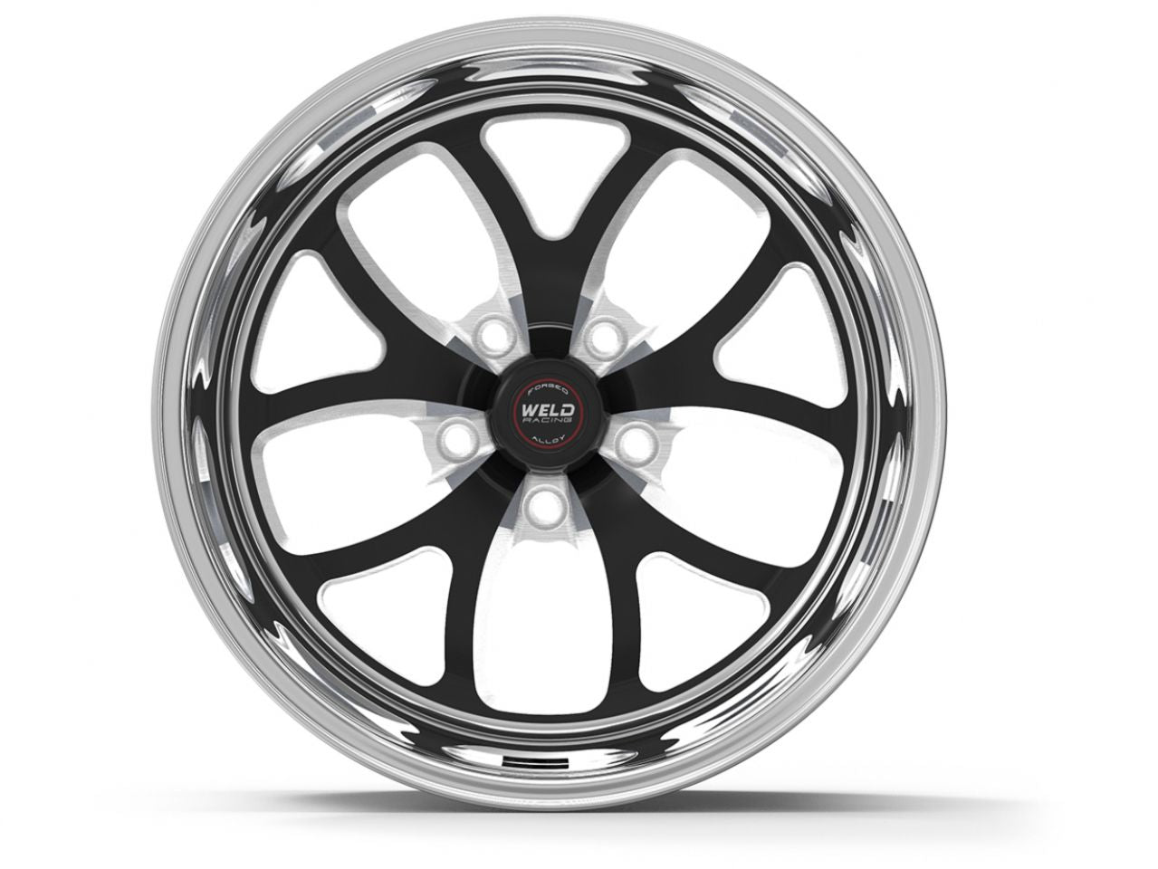Weld Racing 15X12.33 S76 Blk Ctr 5X4.5 5.5 (-29mm O/S) Low