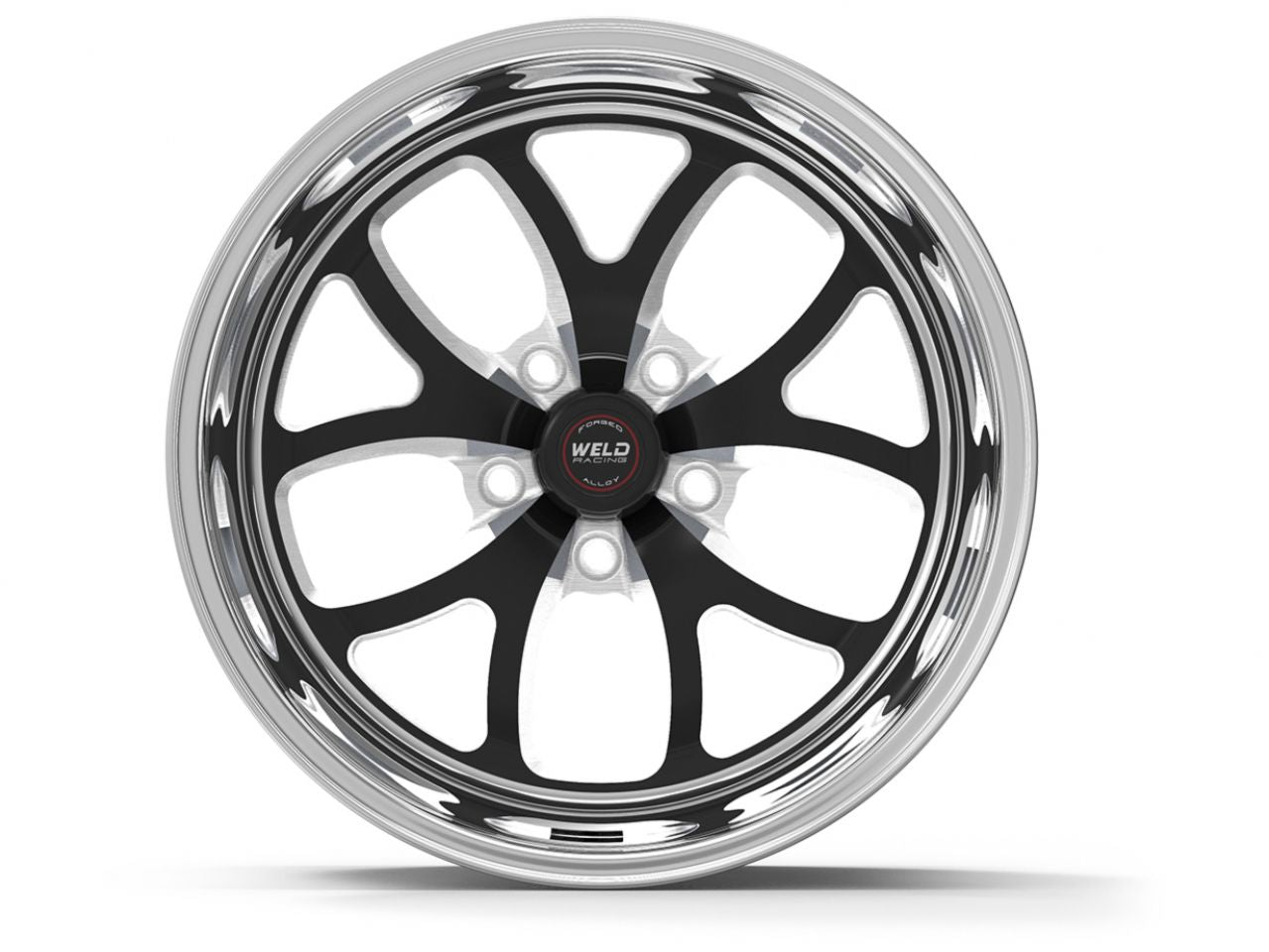 Weld Racing 15X8.33 S76 Blk Ctr 5X4.75 4.5BS(-4mm O/S) Med