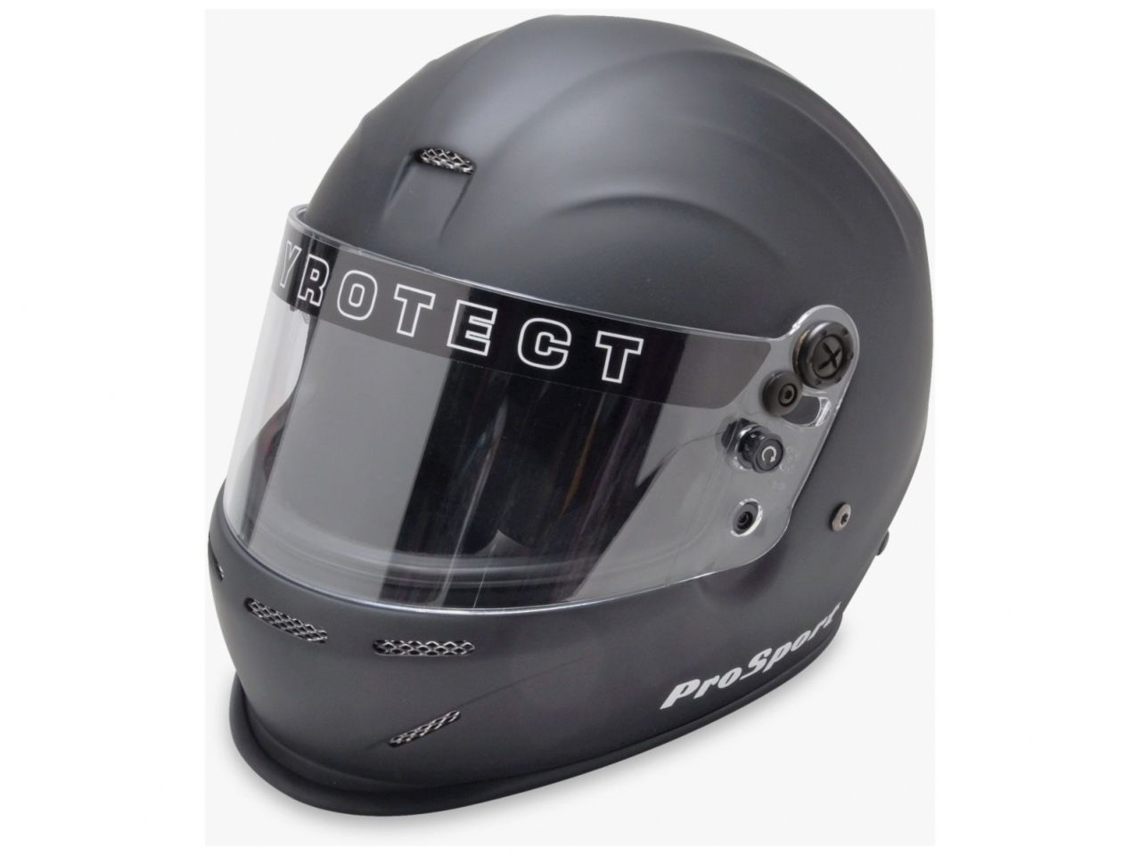 Pyrotect ProSport DB F/F Helmet, SA2015, L, Flat Black
