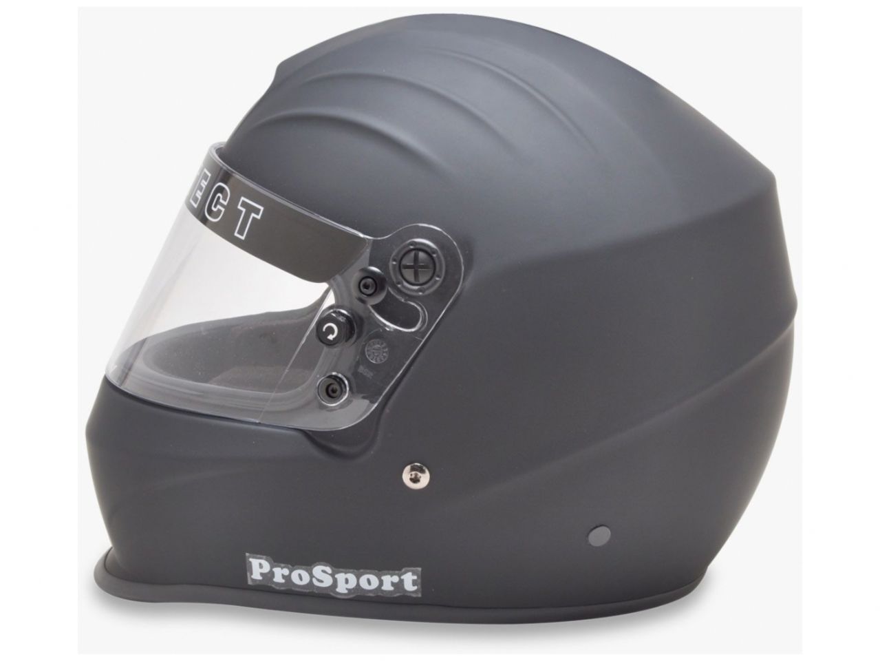 Pyrotect ProSport DB F/F Helmet, SA2015, XL, Flat Black