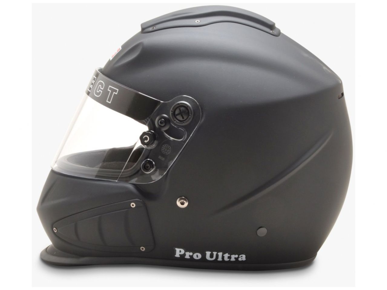 Pyrotect Pro Ultra Tri-Flow F/A Helmet, SA2015 Rated, Medium, Flat Black