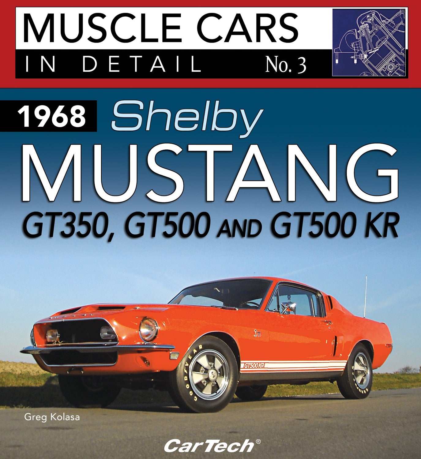 S-A Books Cars In Detail 1968 Shelby Mustang SABCT572