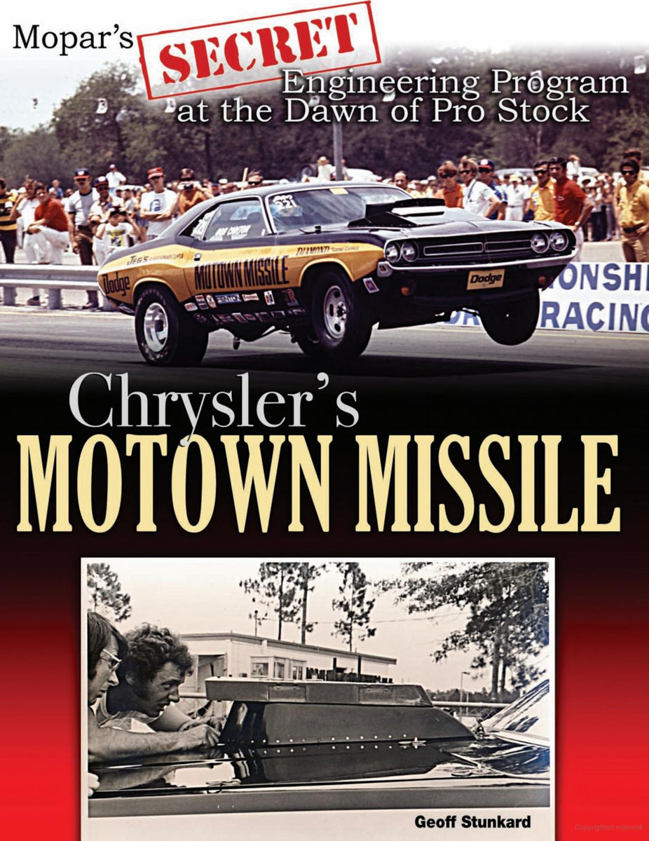 S-A Books Chrysler Motown Missile SABCT655