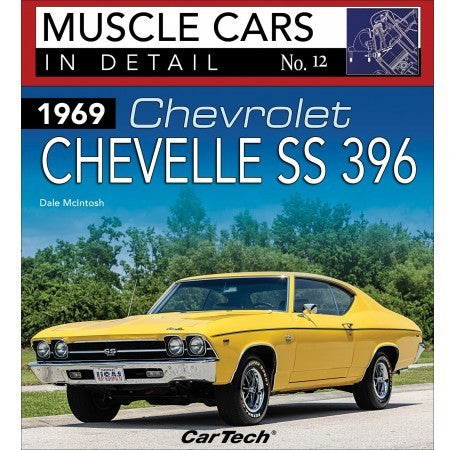 S-A Books Muscle Cars In Detail 1969 Chevelle SS 396 SABCT669