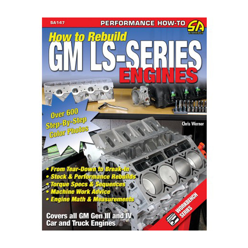 S-A Books How To Rebuild GM LS Series Engines SABSA147