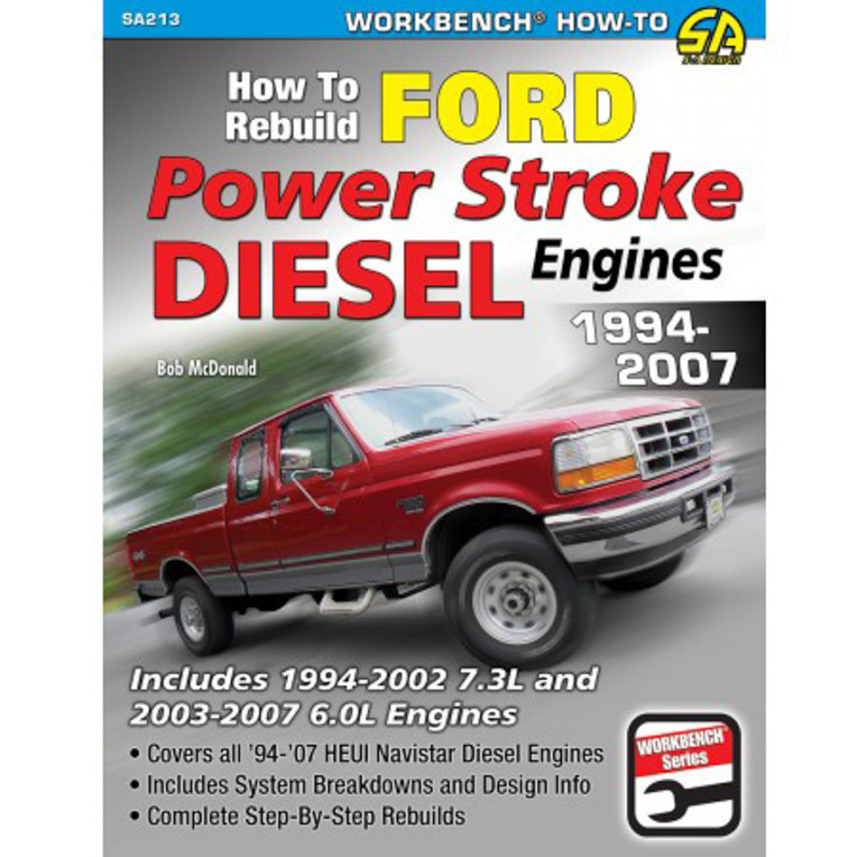S-A Books How to Rebuild Ford Diesel Engines 1994-2007 SABSA213